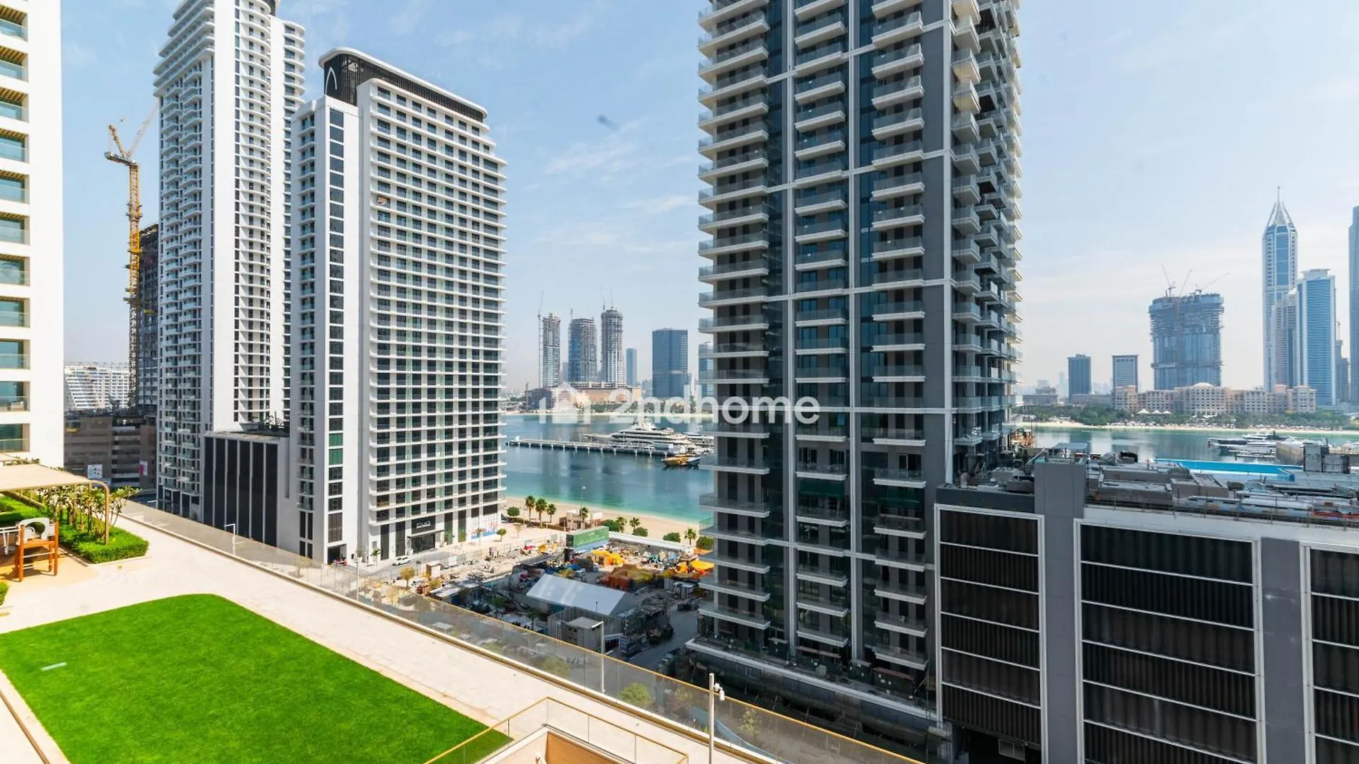 Luxury 1Br In Grand Bleu Tower 2 Beachfront Dubai Apartment
